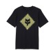 T-SHIRT FOX JUNIOR LEO PREM BLACK YL