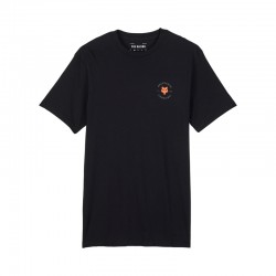 T-SHIRT FOX PLAGUE PREM SS TEE BLACK M