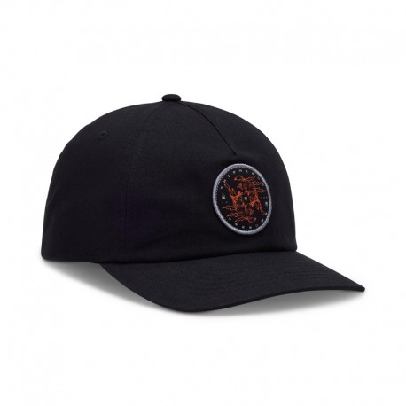 CZAPKA Z DASZKIEM FOX PLAGUE UNSTRUCTURED HAT BLACK OS