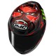 KASK HJC RPHA12 QUARTARARO REPLICA BLACK/RED XXS