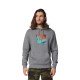 BLUZA Z KAPTUREM SCANS FLEECE HEATHER GRAPHITE L