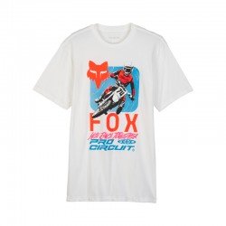 T-SHIRT FOX X PRO CIRCUIT PREM SS TEE OPTIC WHITE S