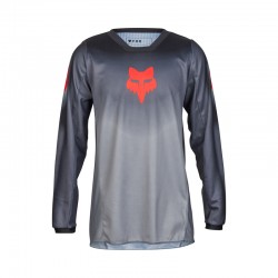 BLUZA FOX JUNIOR 180 INTERFERE JERSEY GREY/RED YL