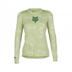 KOSZULKA ROWEROWA Z DŁUGIM RĘKAWEM FOX LADY RANGER TRU DRI CACTUS M