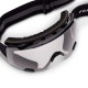 GOGLE FOX PUREVUE BLACK/CLEAR BLACK OS