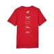 T-SHIRT FOX X HONDA PREM SS TEE II FLAME RED M