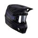 KASK Z GOGLAMI LEATT KIT MOTO 7.5 V24 STEALTH (57-58CM) M